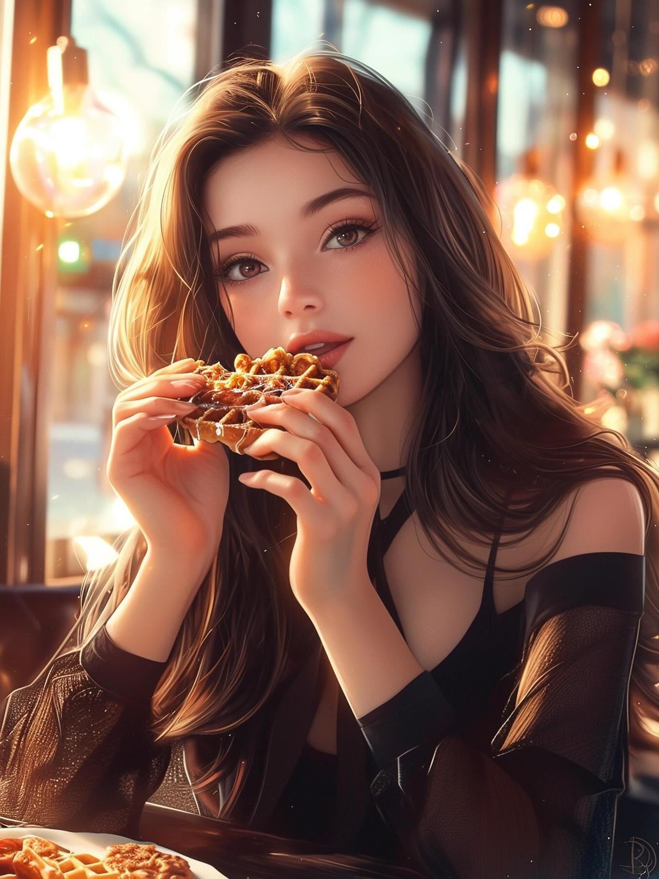 Beautiful Girl | Diamond Painting