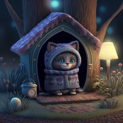 Night Scene | Diamond Painting