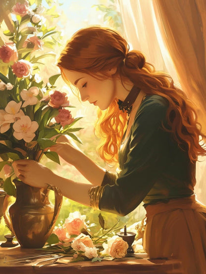 Beautiful Girl | Diamond Painting