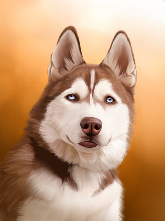 Husky Dog | Diamond Painting