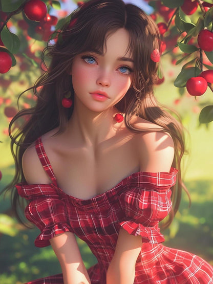 Beautiful Girl | Diamond Painting