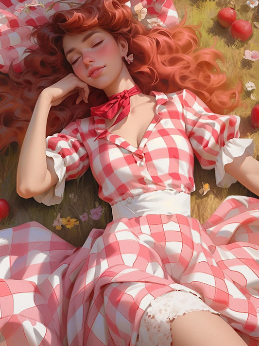 Beautiful Girl | Diamond Painting