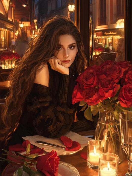 Beautiful Girl | Diamond Painting