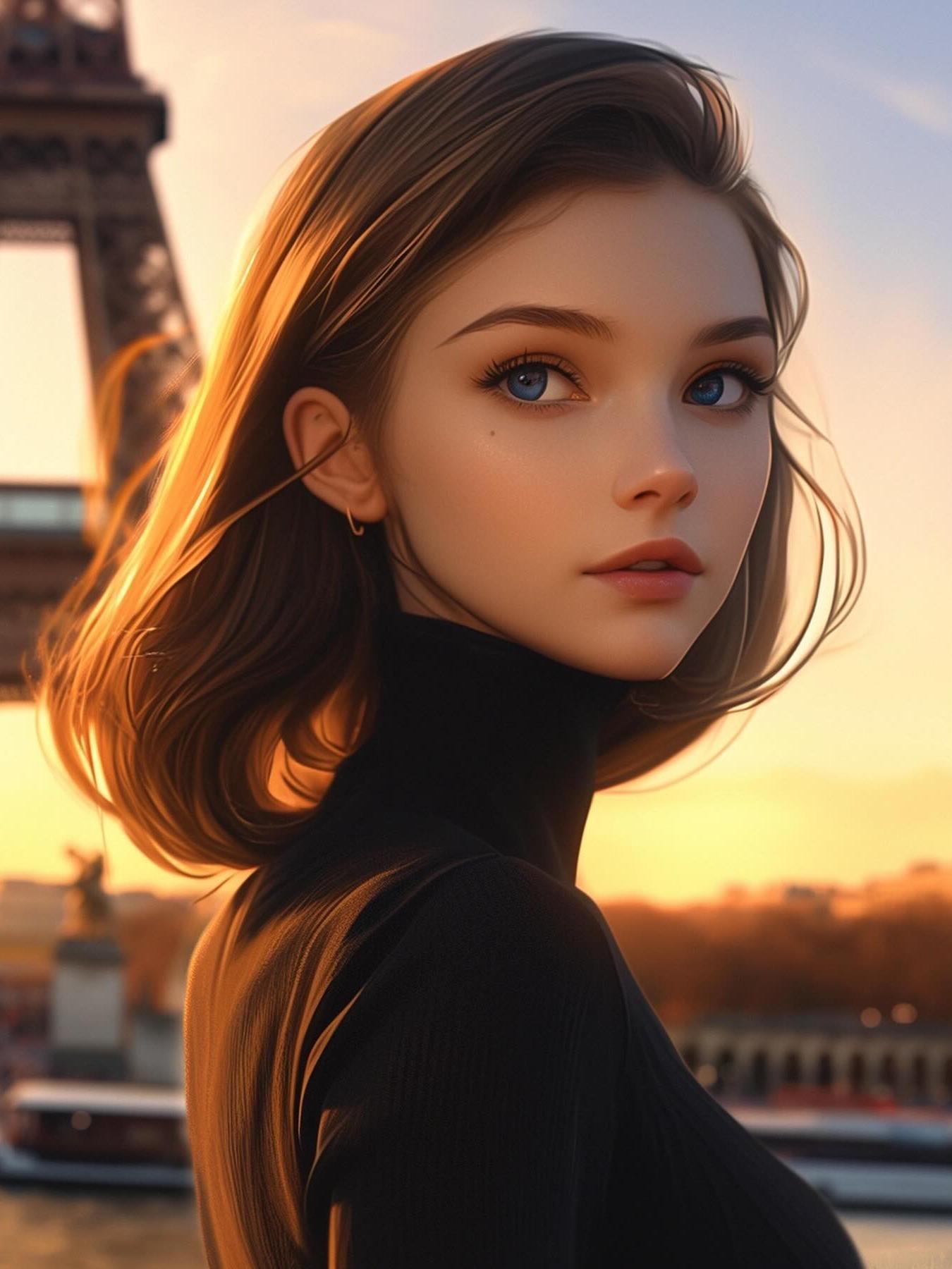 Beautiful Girl | Diamond Painting