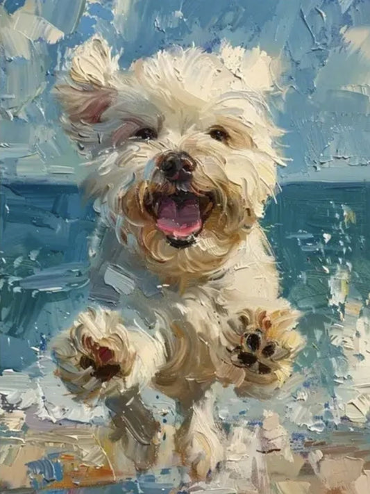 Maltese Dog | Diamond Painting