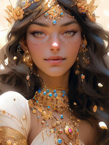 Beautiful Girl | Diamond Painting