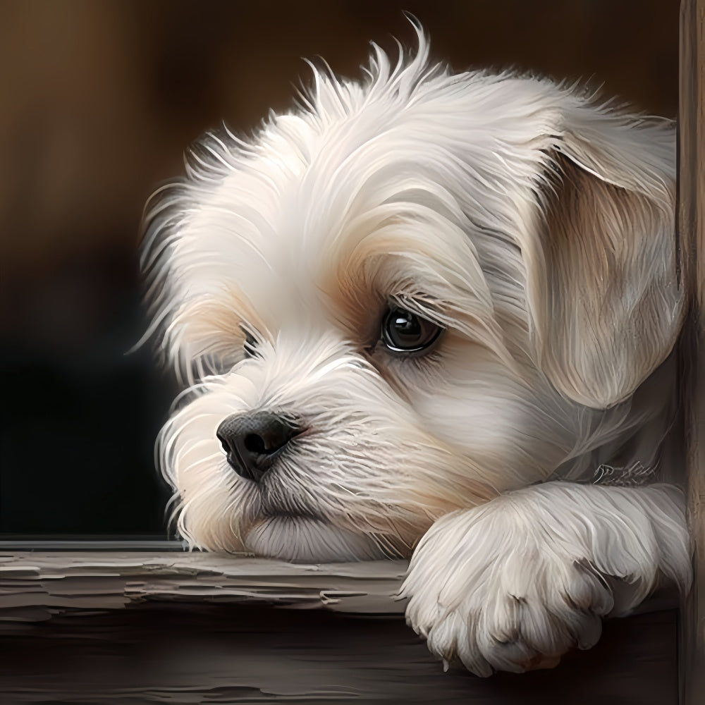 Maltese Dog | Diamond Painting