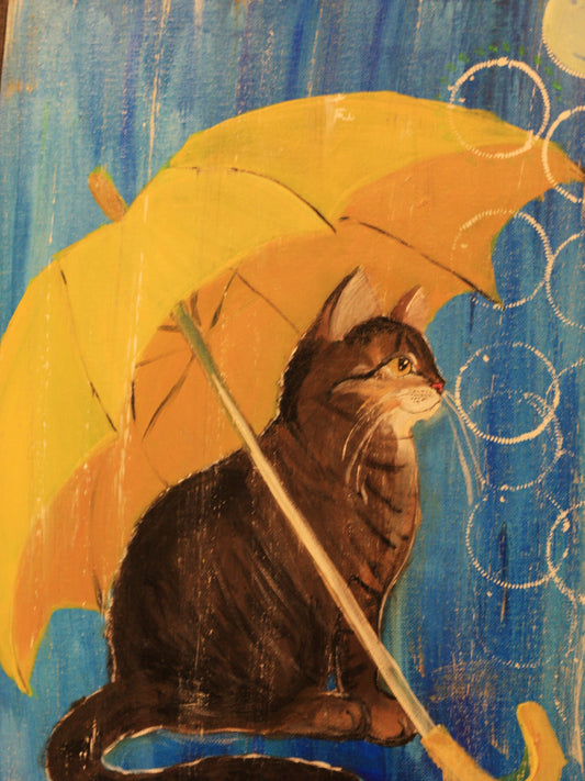 Raining Cat and Dog | Diamond Painting