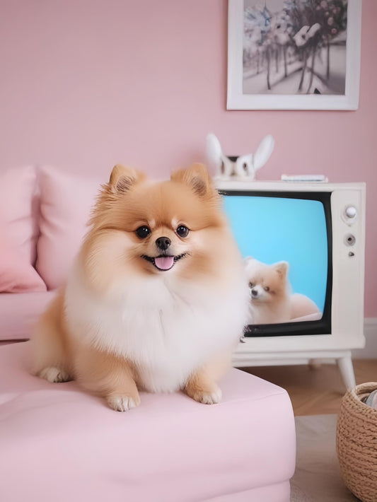 Pomeranian Dog | Diamond Painting