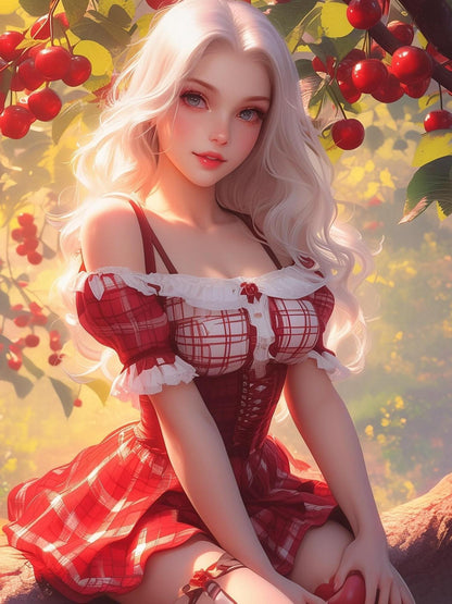 Beautiful Girl | Diamond Painting