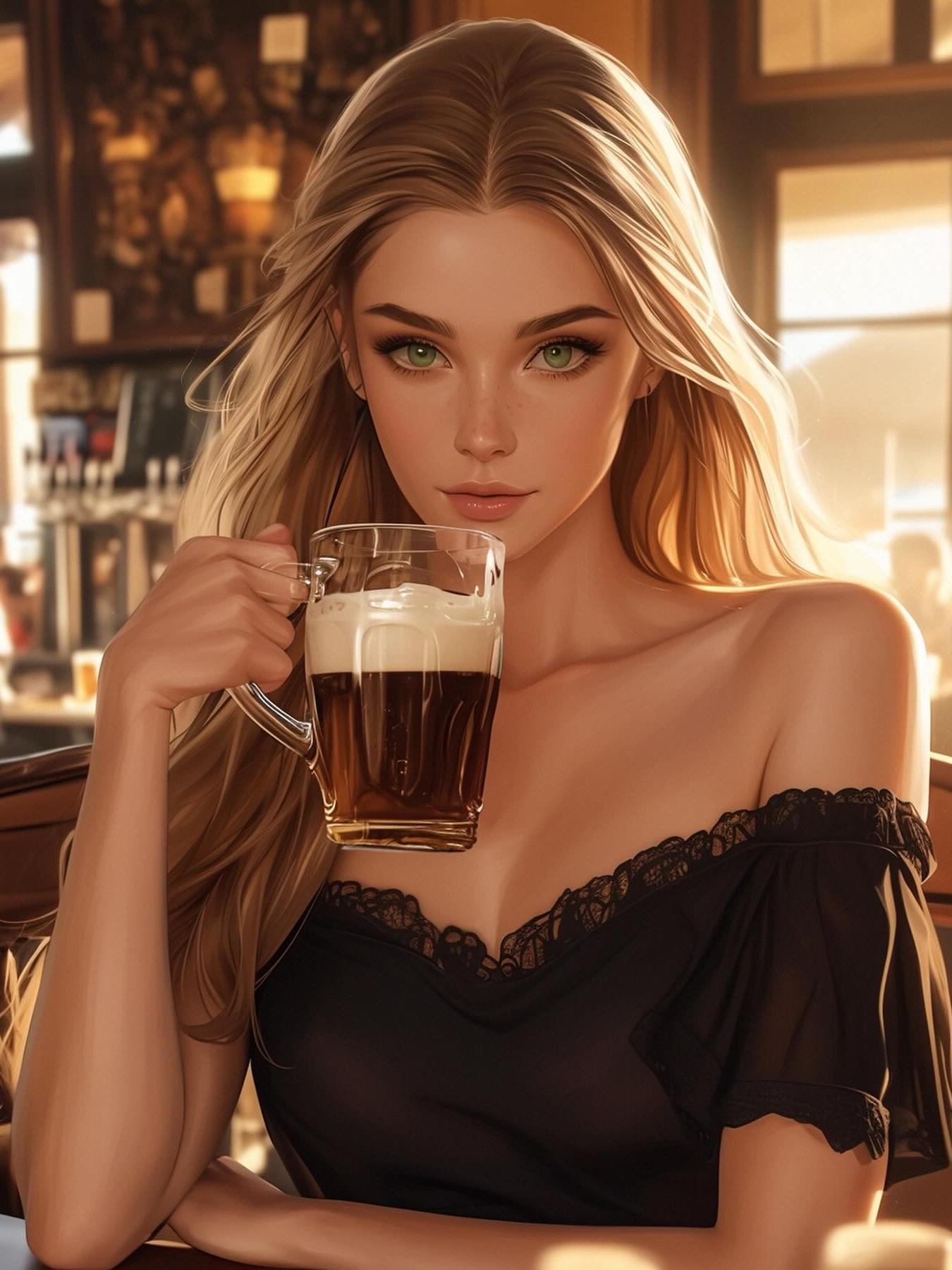 Beautiful Girl | Diamond Painting