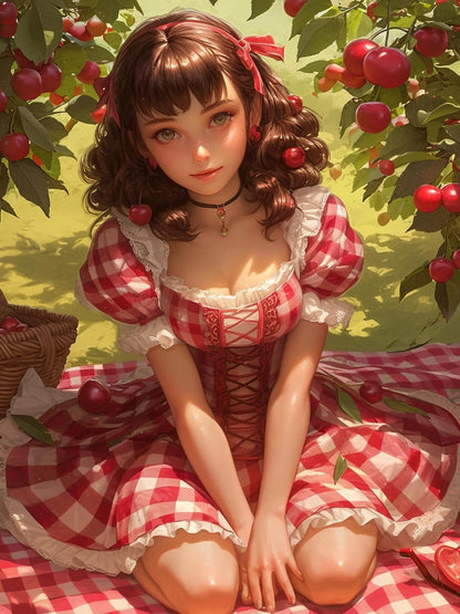 Beautiful Girl | Diamond Painting
