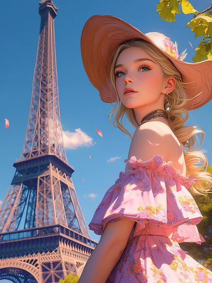 Beautiful Girl | Diamond Painting