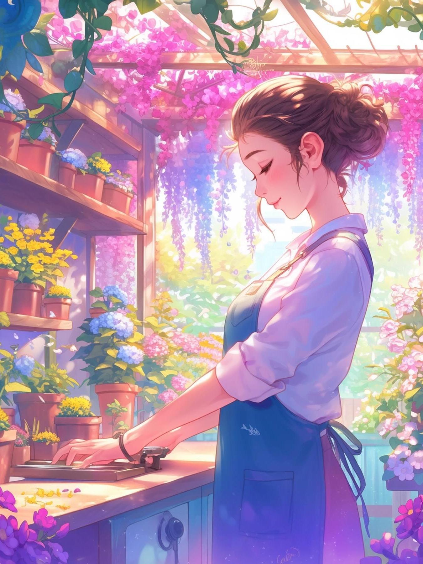 Beautiful Girl | Diamond Painting