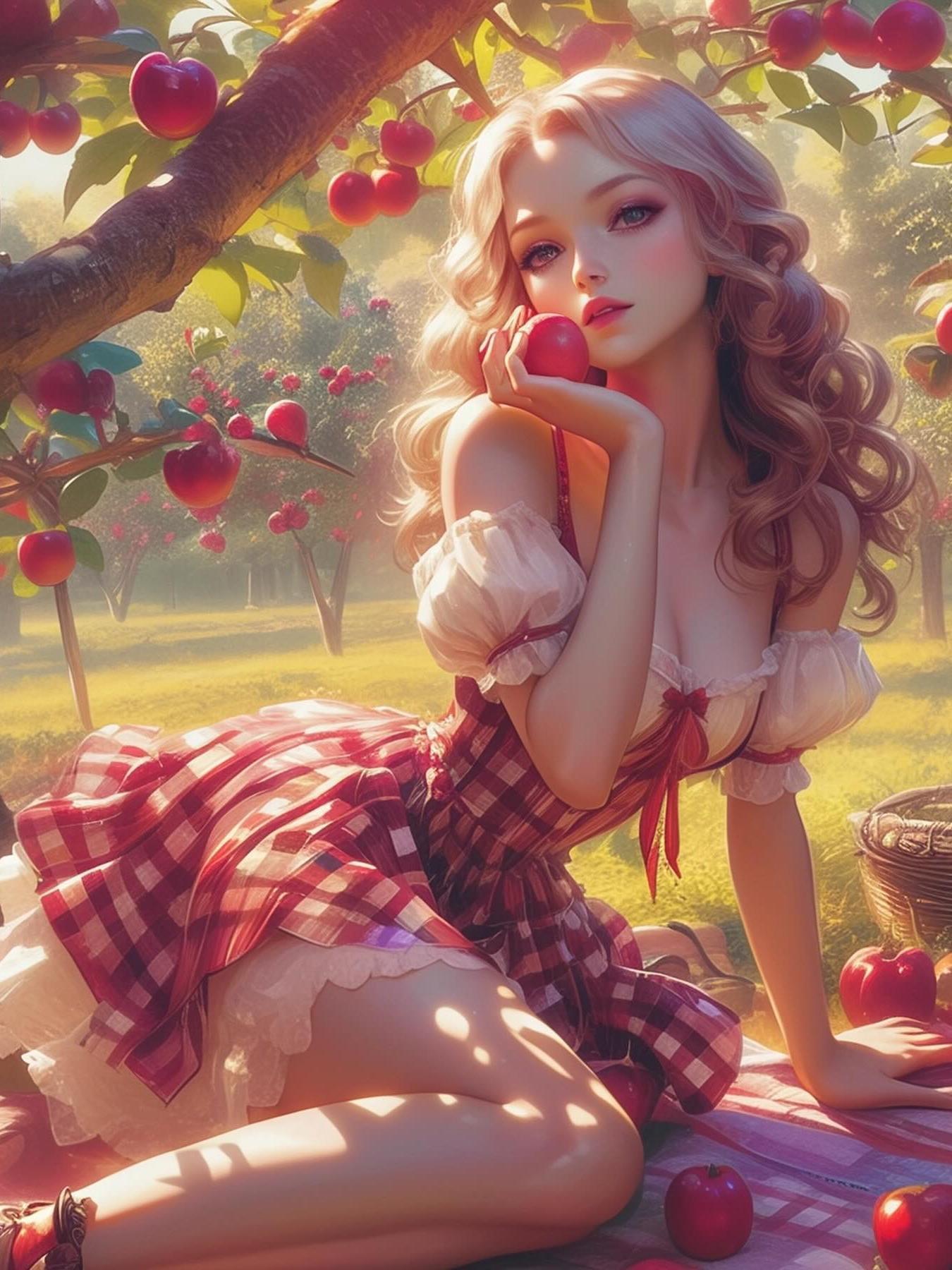 Beautiful Girl | Diamond Painting