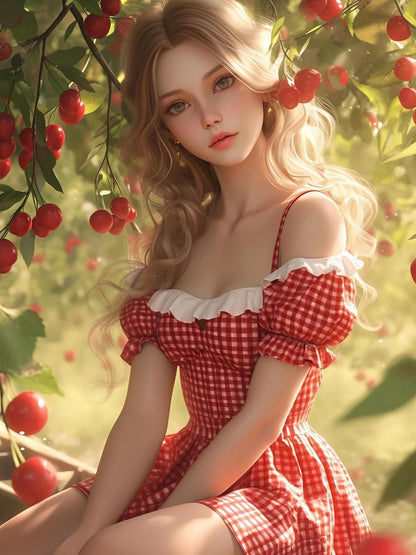 Beautiful Girl | Diamond Painting
