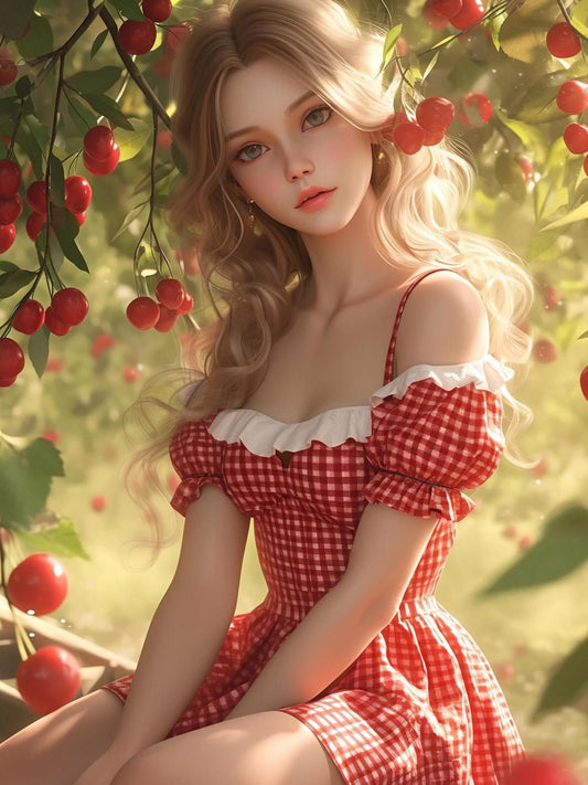 Beautiful Girl | Diamond Painting