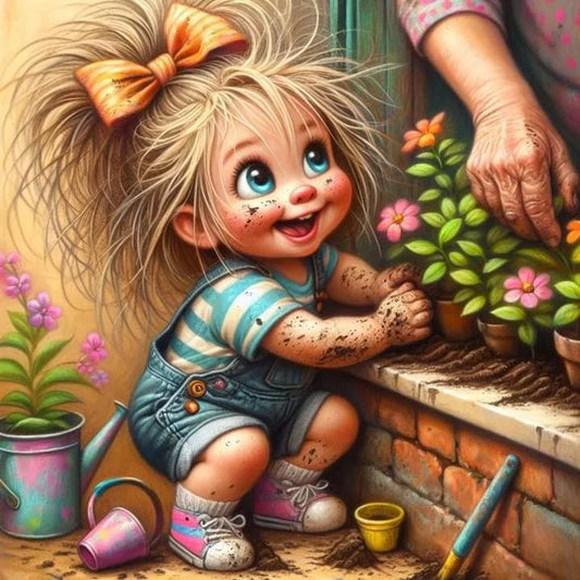 Little Girl | Diamond Painting