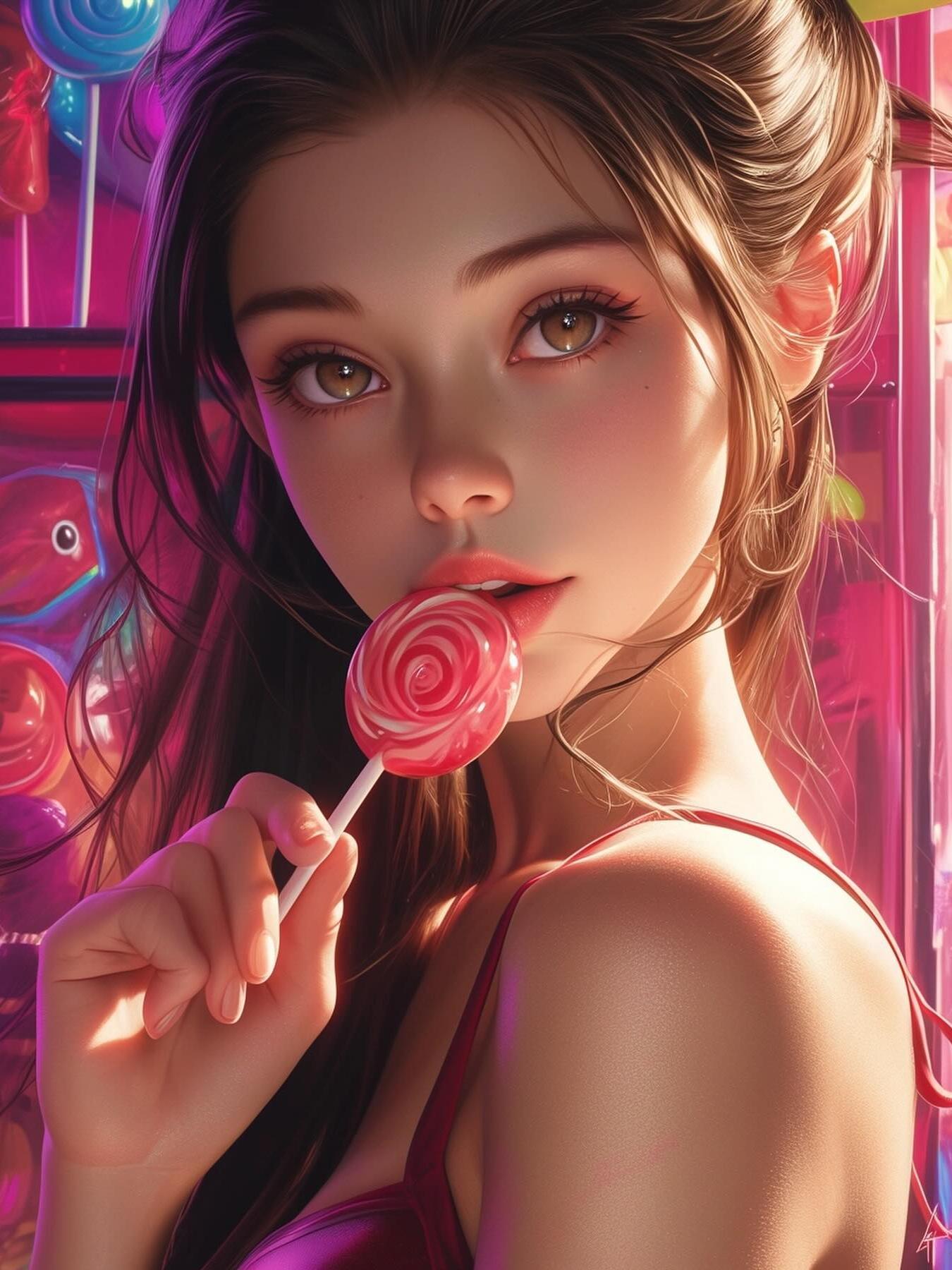 Beautiful Girl | Diamond Painting