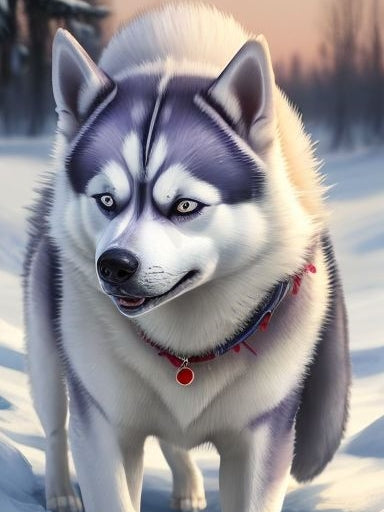 Husky Dog | Diamond Painting