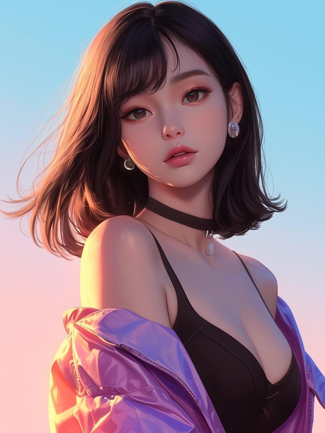 Beautiful Girl | Diamond Painting