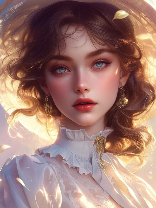 Beautiful Girl | Diamond Painting