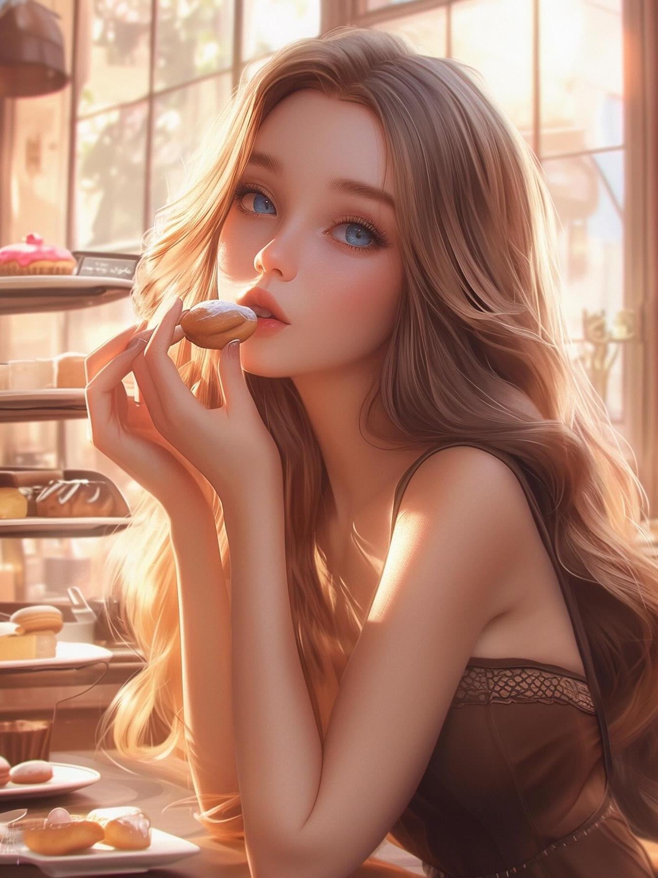 Beautiful Girl | Diamond Painting