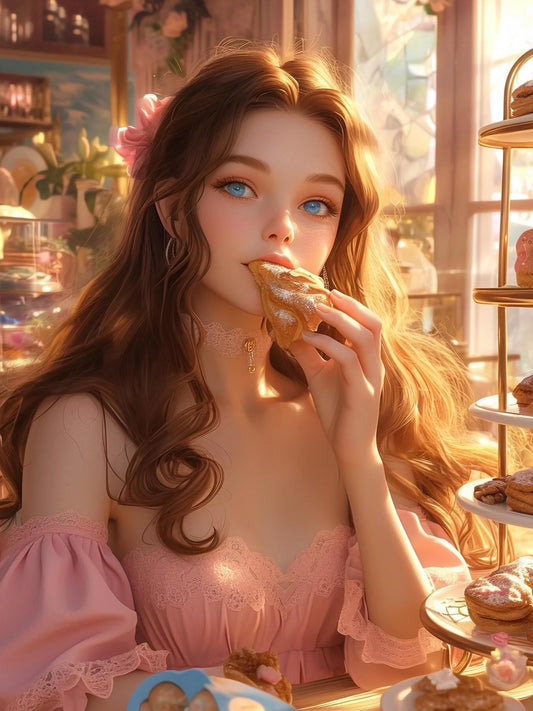 Beautiful Girl | Diamond Painting