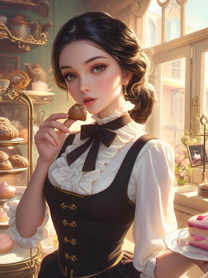 Beautiful Girl | Diamond Painting