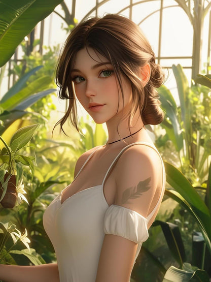 Beautiful Girl | Diamond Painting