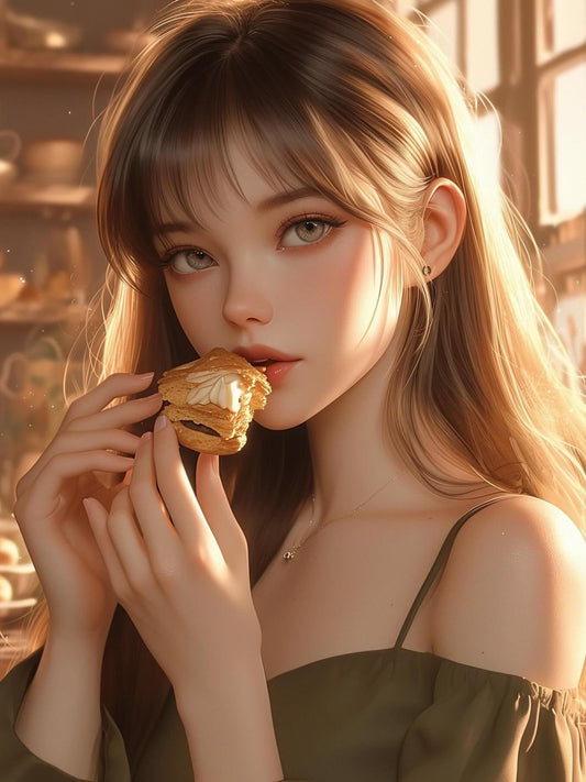 Beautiful Girl | Diamond Painting
