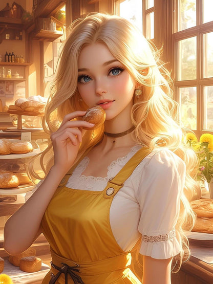 Beautiful Girl | Diamond Painting