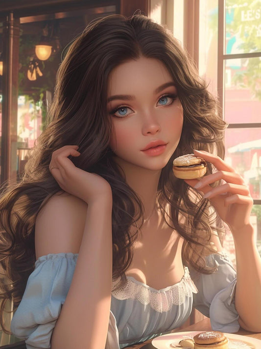 Beautiful Girl | Diamond Painting
