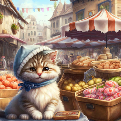 Cat Maine Coon | Diamond Painting