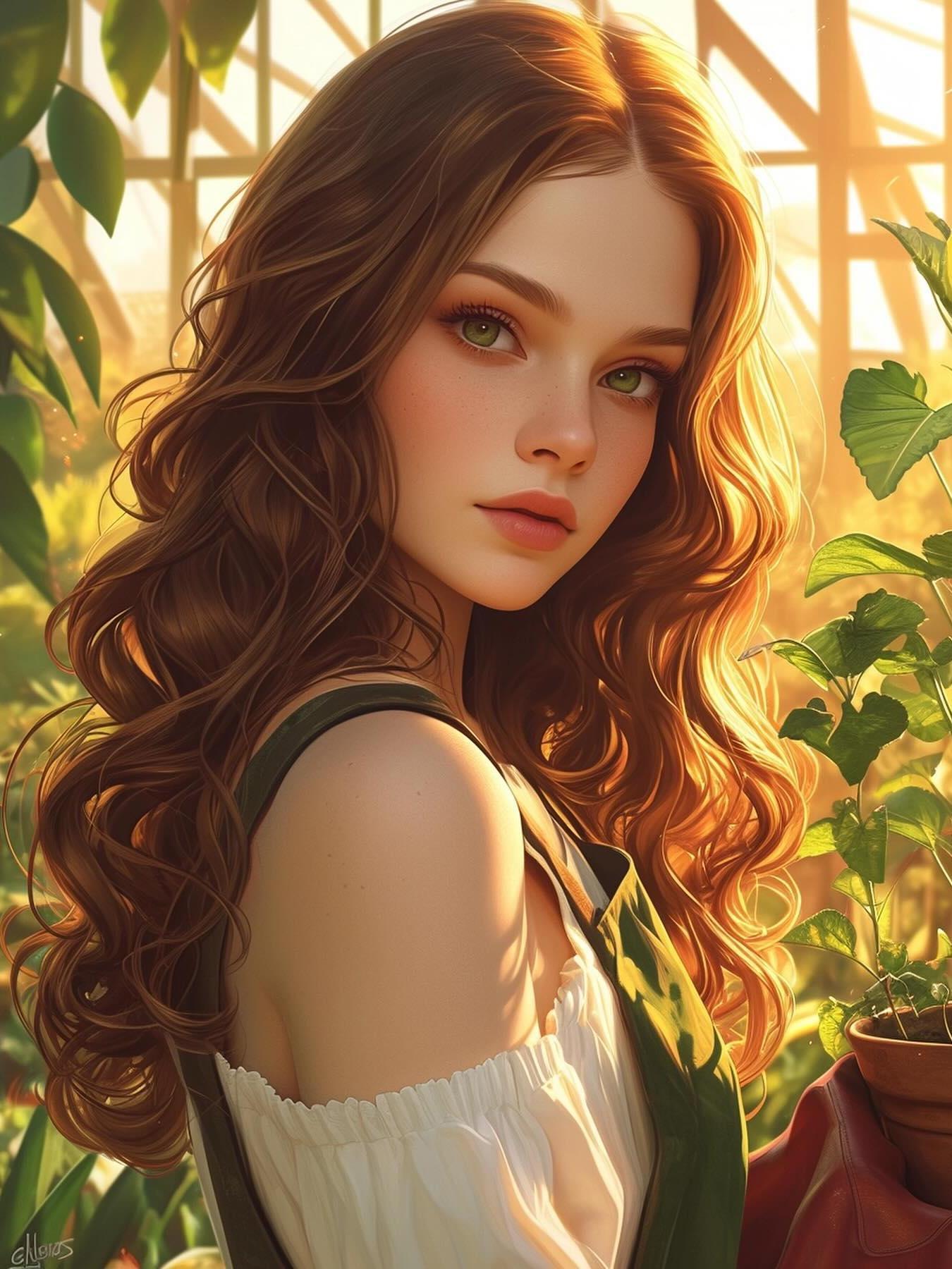 Beautiful Girl | Diamond Painting