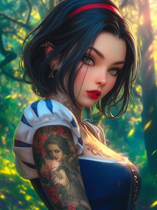 Beautiful Girl | Diamond Painting