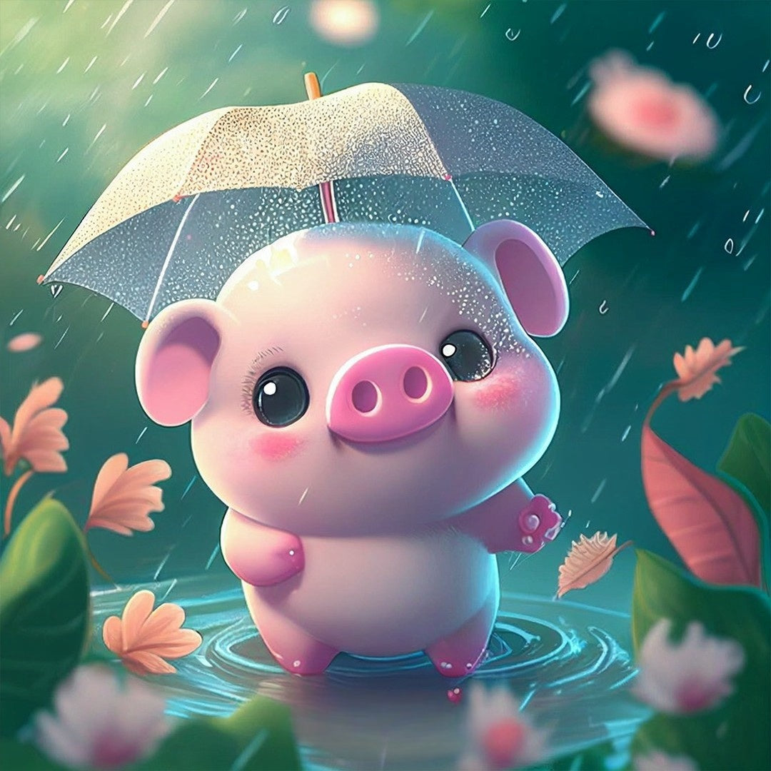 Pig | Diamond Painting