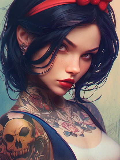 Beautiful Girl | Diamond Painting