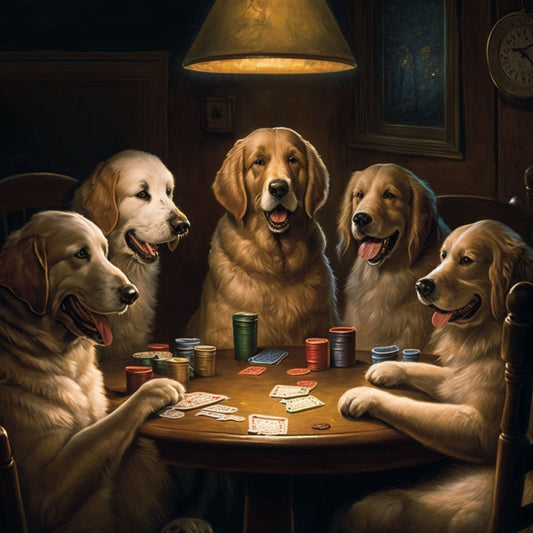 Playing Poker Dog | Diamond Painting