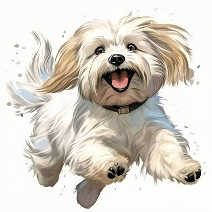 Maltese Dog | Diamond Painting