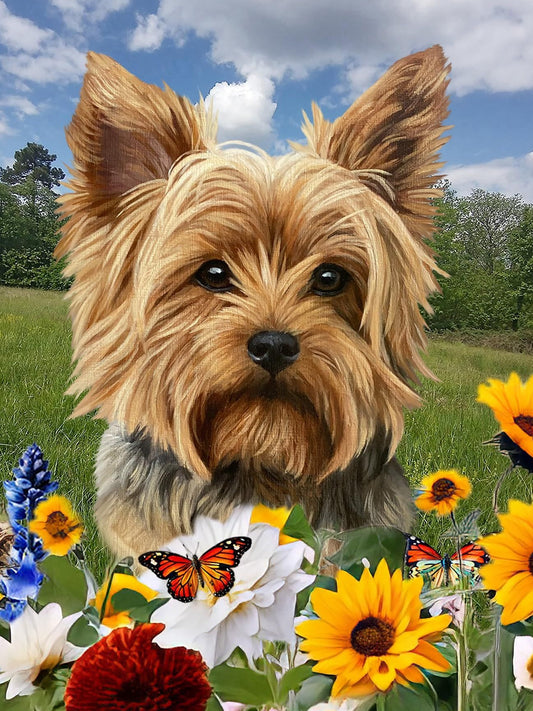 Dog Yorkie | Diamond Painting