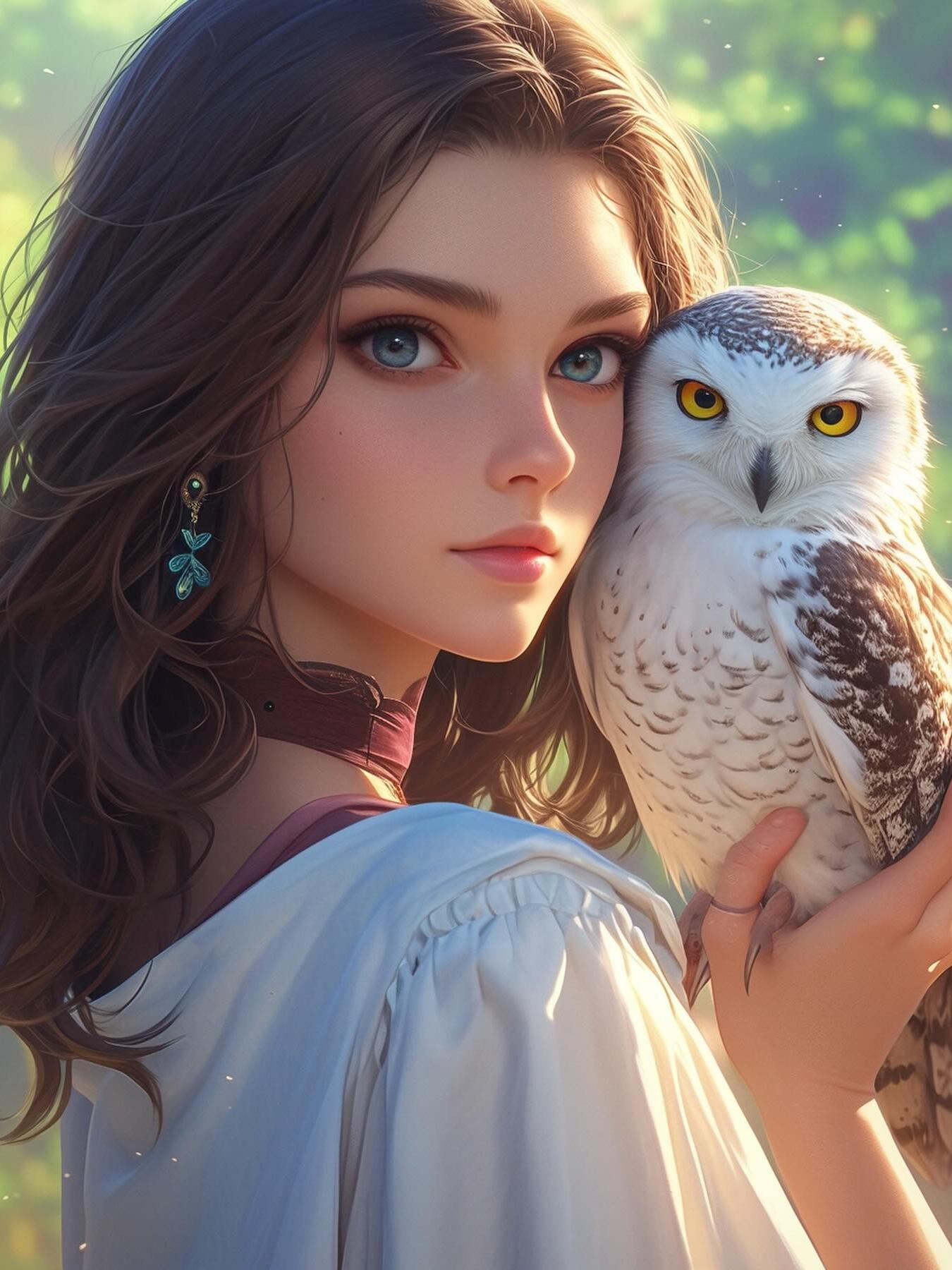 Beautiful Girl | Diamond Painting