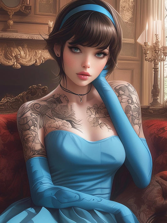 Beautiful Girl | Diamond Painting