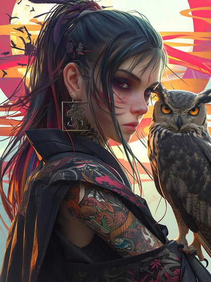 Beautiful Girl | Diamond Painting