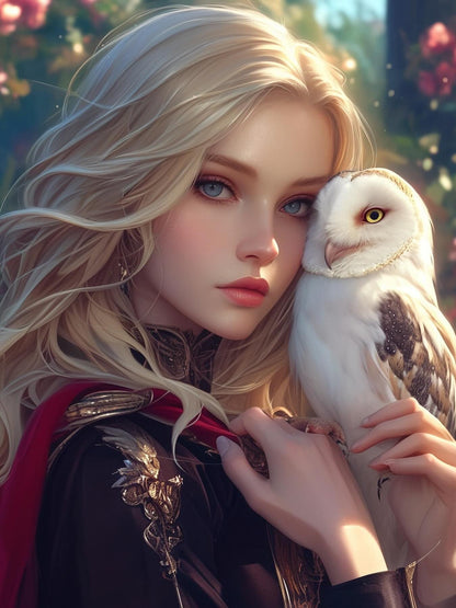 Beautiful Girl | Diamond Painting