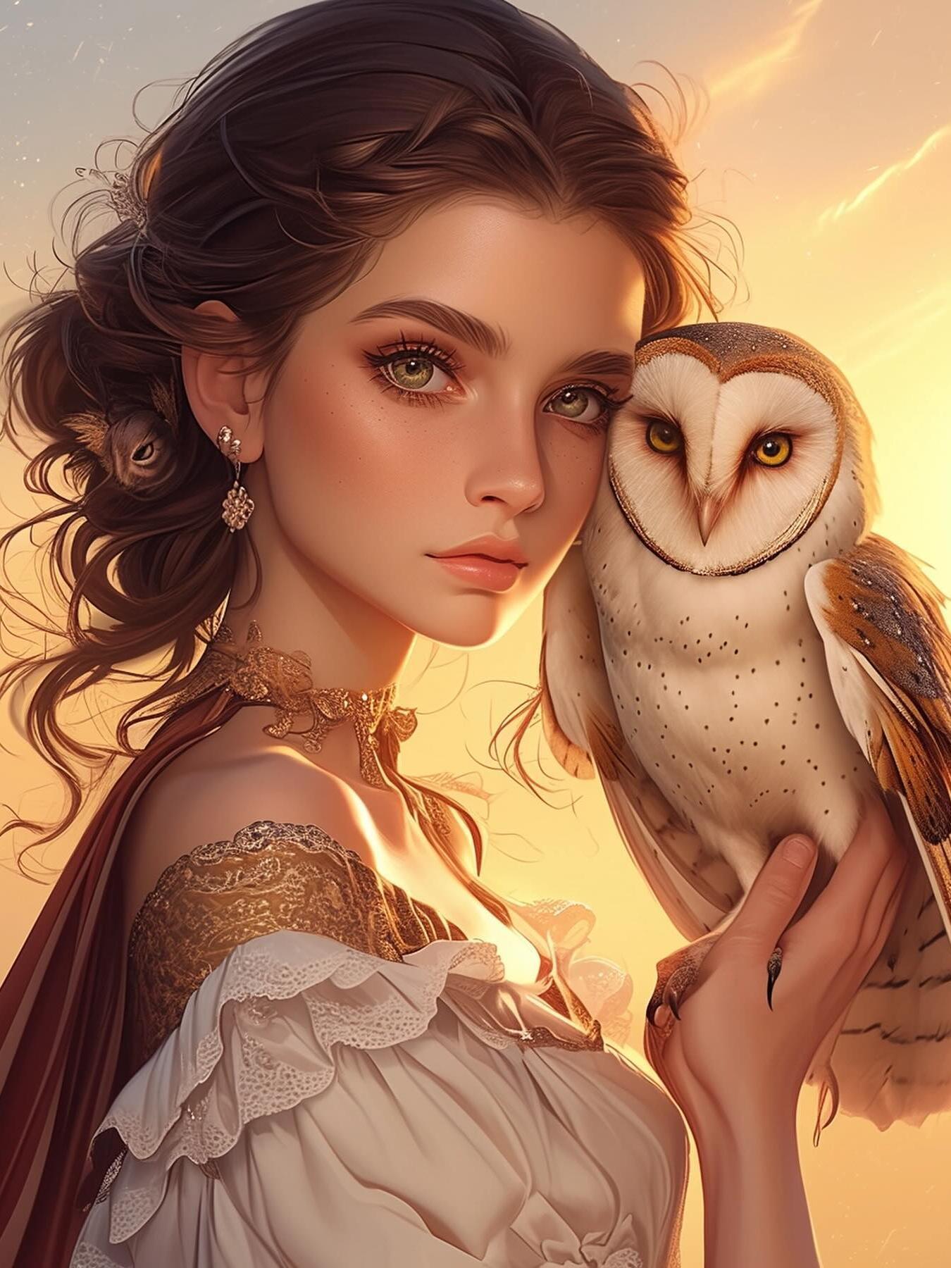 Beautiful Girl | Diamond Painting