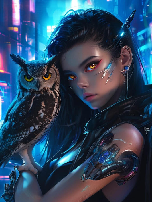 Beautiful Girl | Diamond Painting
