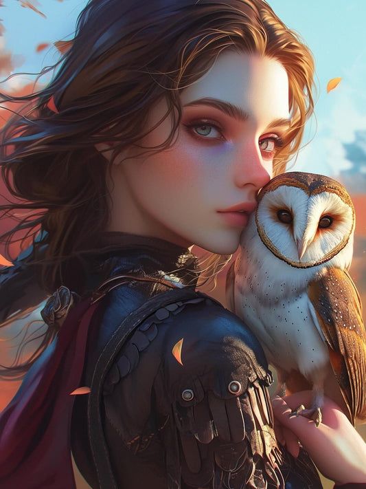 Beautiful Girl | Diamond Painting