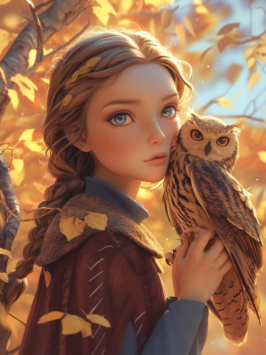 Beautiful Girl | Diamond Painting