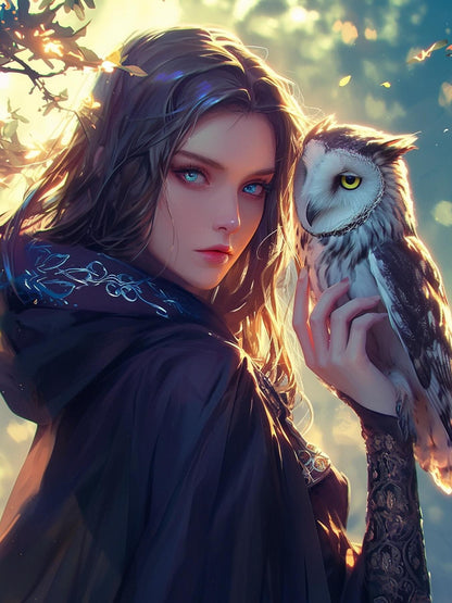 Beautiful Girl | Diamond Painting
